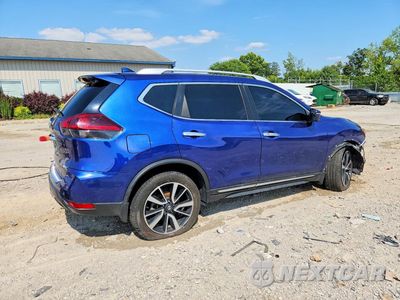 Trzecie zdjęcie samochodu z tyłu: 2019 NISSAN ROGUE SL VIN:5N1AT2MV5KC707055 - miniatura