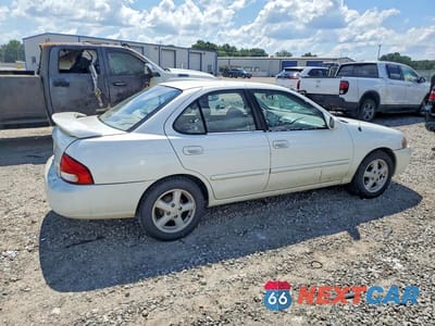Trzecie zdjęcie samochodu z tyłu: 2000 NISSAN SENTRA BASE VIN:3N1CB51D6YL333195 - miniatura