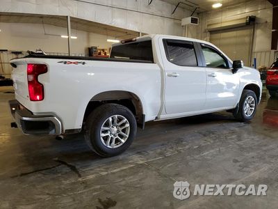 Trzecie zdjęcie samochodu z tyłu: 2025 CHEVROLET SILVERADO K1500 LT-L VIN:1GCPKKEK2SZ243984 - miniatura