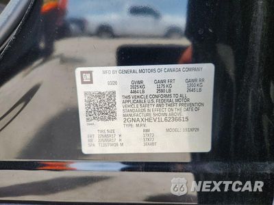 Zdjęcie 13 z 13 samochodu: 2020 CHEVROLET EQUINOX LS VIN:2GNAXHEV1L6236615 - miniatura