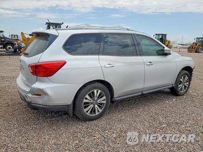 Trzecie zdjęcie samochodu z tyłu: 2017 NISSAN PATHFINDER SL VIN:5N1DR2MMXHC601485 - miniatura