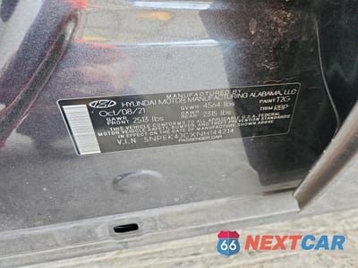 Zdjęcie 13 z 13 samochodu: 2022 HYUNDAI SONATA N LINE VIN:5NPEK4JCXNH144214 - miniatura