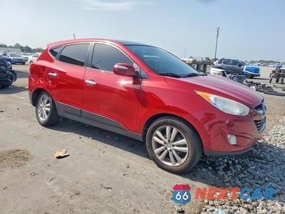 Czwarte zdjęcie samochodu z boku: 2010 HYUNDAI TUCSON LIMITED VIN:KM8JU3AC0AU066623 - miniatura