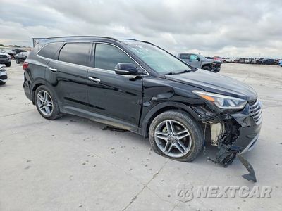 Czwarte zdjęcie samochodu z boku: 2017 HYUNDAI SANTA FE SE ULTIMATE VIN:KM8SR4HF5HU243608 - miniatura
