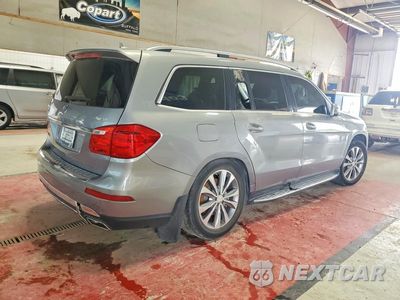 Trzecie zdjęcie samochodu z tyłu: 2015 MERCEDES-BENZ GL 450 4MATIC VIN:4JGDF6EE7FA460925 - miniatura