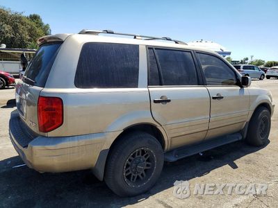 Trzecie zdjęcie samochodu z tyłu: 2005 HONDA PILOT EXL VIN:5FNYF18575B050491 - miniatura