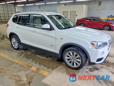 Czwarte zdjęcie samochodu z boku: 2016 BMW X3 XDRIVE28I VIN:5UXWX9C55G0D90834 - miniatura