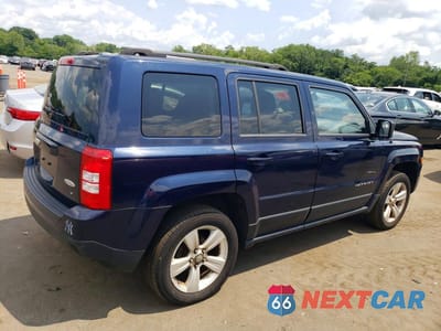 Trzecie zdjęcie samochodu z tyłu: 2012 JEEP PATRIOT LATITUDE VIN:1C4NJRFB8CD625002 - miniatura