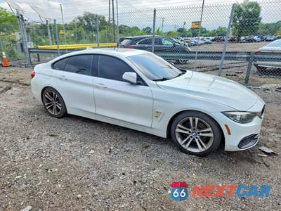 Czwarte zdjęcie samochodu z boku: 2018 BMW 430I GRAN COUPE VIN:WBA4J1C55JBM11103 - miniatura