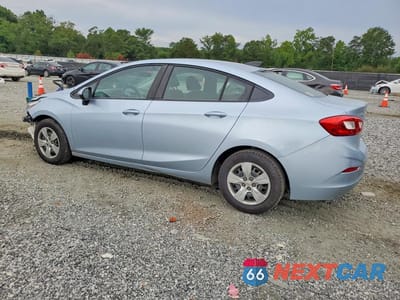 Drugie zdjęcie samochodu z przodu: 2017 CHEVROLET CRUZE LS VIN:1G1BC5SM9H7134949 - miniatura