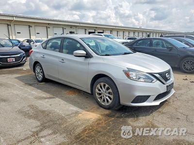 Czwarte zdjęcie samochodu z boku: 2018 NISSAN SENTRA SV VIN:3N1AB7AP9JY224008 - miniatura
