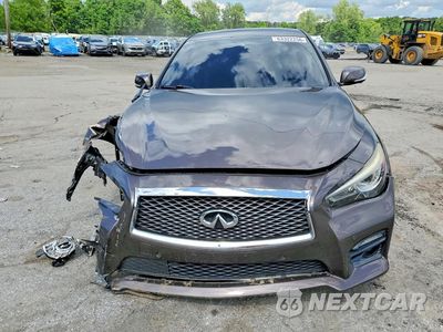 Piąte zdjęcie samochodu w środku: 2016 INFINITI Q50 RED SPORT 400 VIN:JN1FV7AR8GM450891 - miniatura