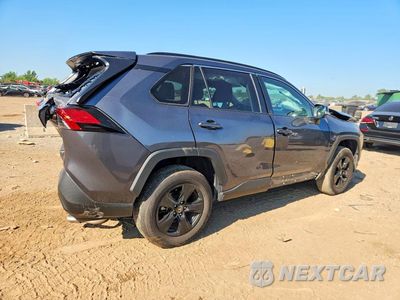 Trzecie zdjęcie samochodu z tyłu: 2021 TOYOTA RAV4 XLE VIN:2T3P1RFV1MW207467 - miniatura