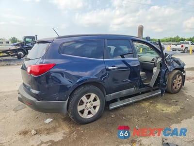 Trzecie zdjęcie samochodu z tyłu: 2009 CHEVROLET TRAVERSE LT VIN:1GNER23DX9S131340 - miniatura