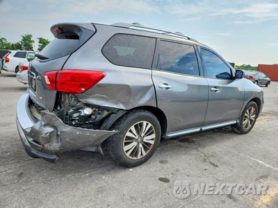 Trzecie zdjęcie samochodu z tyłu: 2017 NISSAN PATHFINDER SV VIN:5N1DR2MN3HC649743 - miniatura