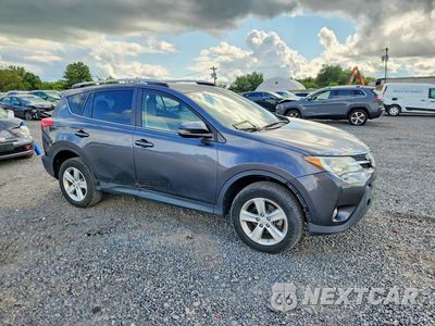 Czwarte zdjęcie samochodu z boku: 2014 TOYOTA RAV4 XLE VIN:JTMRFREV5ED063335 - miniatura