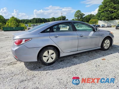 Trzecie zdjęcie samochodu z tyłu: 2014 HYUNDAI SONATA HYBRID VIN:KMHEC4A45EA116474 - miniatura