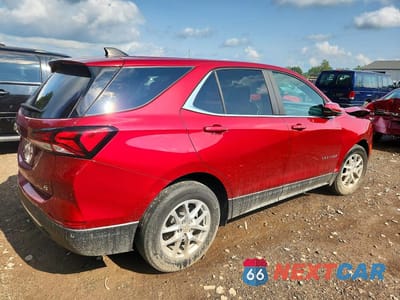 Trzecie zdjęcie samochodu z tyłu: 2022 CHEVROLET EQUINOX LT VIN:3GNAXKEV5NL178780 - miniatura