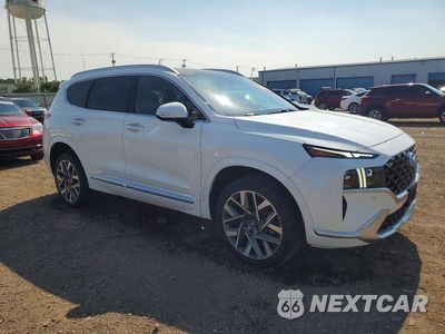 Czwarte zdjęcie samochodu z boku: 2021 HYUNDAI SANTA FE CALLIGRAPHY VIN:5NMS5DAL1MH363603 - miniatura