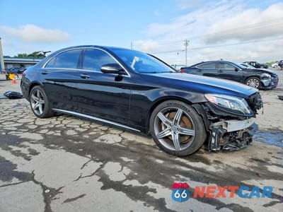 Czwarte zdjęcie samochodu z boku: 2014 MERCEDES-BENZ S 63 AMG VIN:WDDUG7JB8EA027346 - miniatura