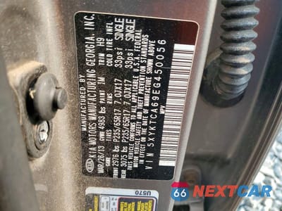 Zdjęcie 13 z 13 samochodu: 2014 KIA SORENTO LX VIN:5XYKTCA69EG450056 - miniatura