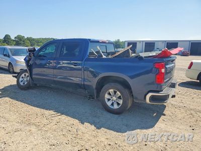 Drugie zdjęcie samochodu z przodu: 2021 CHEVROLET SILVERADO C1500 LT VIN:1GCPWCED3MZ249596 - miniatura