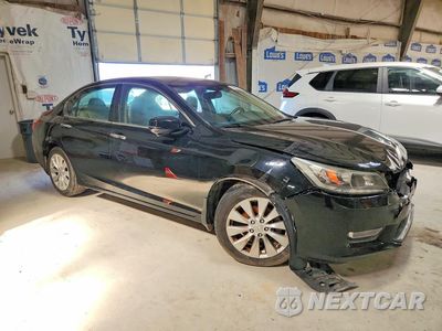 Czwarte zdjęcie samochodu z boku: 2013 HONDA ACCORD EXL VIN:1HGCR3F82DA005297 - miniatura