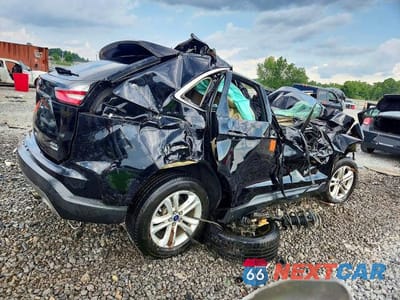 Trzecie zdjęcie samochodu z tyłu: 2019 FORD EDGE SEL VIN:2FMPK3J96KBB00723 - miniatura