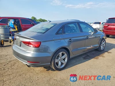 Trzecie zdjęcie samochodu z tyłu: 2017 AUDI A3 PREMIUM VIN:WAUB8GFF1H1048728 - miniatura