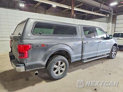 Trzecie zdjęcie samochodu z tyłu: 2018 FORD F150 SUPERCREW VIN:1FTFW1E53JKD07851 - miniatura
