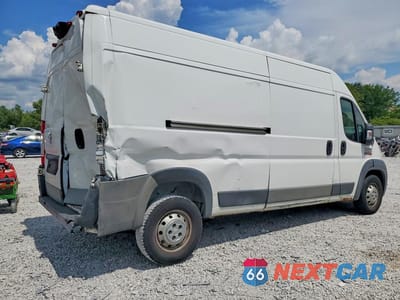 Trzecie zdjęcie samochodu z tyłu: 2017 RAM PROMASTER 2500 DELIVERY VAN VIN:3C6TRVDG2HE533601 - miniatura