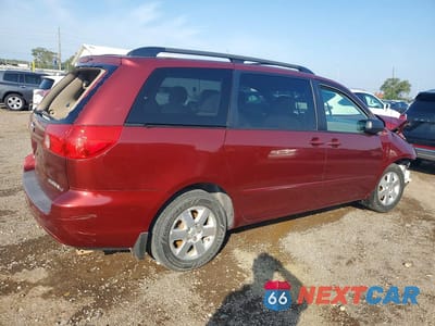 Trzecie zdjęcie samochodu z tyłu: 2008 TOYOTA SIENNA LE 7-PASSENGER VIN:5TDZK23CX8S223643 - miniatura