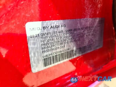 Zdjęcie 12 z 12 samochodu: 2022 AUDI A3 PREMIUM PLUS VIN:WAUHUDGY8NA012566 - miniatura