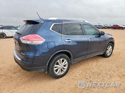 Trzecie zdjęcie samochodu z tyłu: 2016 NISSAN ROGUE SV VIN:KNMAT2MV8GP632372 - miniatura