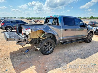 Trzecie zdjęcie samochodu z tyłu: 2023 FORD F150 SUPERCREW VIN:1FTEW1EP7PKE01091 - miniatura
