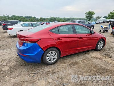 Trzecie zdjęcie samochodu z tyłu: 2017 HYUNDAI ELANTRA SE VIN:KMHD74LF0HU162201 - miniatura