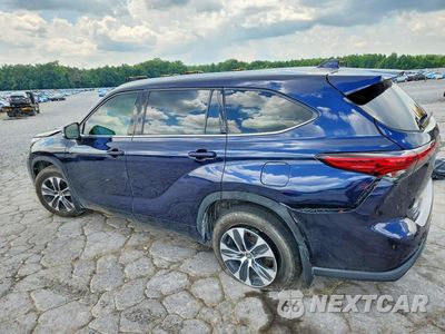 Drugie zdjęcie samochodu z przodu: 2020 TOYOTA HIGHLANDER XLE VIN:5TDHZRBH6LS008928 - miniatura