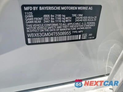 Zdjęcie 12 z 12 samochodu: 2026 BMW X2 XDRIVE28I VIN:WBX63GM04T5508955 - miniatura