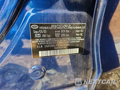 Zdjęcie 13 z 13 samochodu: 2020 HYUNDAI ELANTRA SEL VIN:5NPD84LF4LH624098 - miniatura
