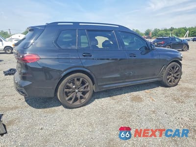 Trzecie zdjęcie samochodu z tyłu: 2020 BMW X7 XDRIVE40I VIN:5UXCW2C0XL9C11159 - miniatura