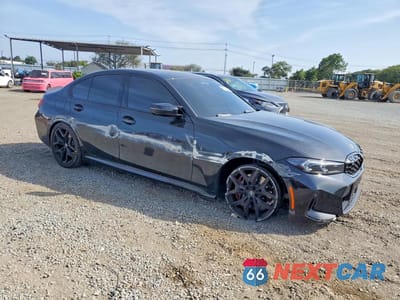 Czwarte zdjęcie samochodu z boku: 2025 BMW M340I VIN:3MW59FT03S8F20161 - miniatura