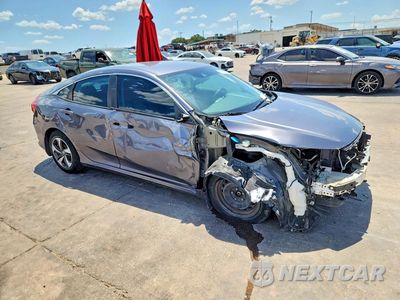Czwarte zdjęcie samochodu z boku: 2021 HONDA CIVIC LX VIN:2HGFC2F68MH528154 - miniatura