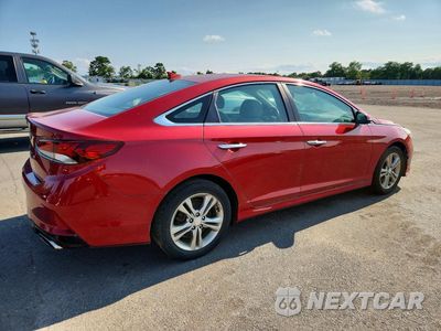 Trzecie zdjęcie samochodu z tyłu: 2018 HYUNDAI SONATA SEL VIN:5NPE34AF6JH615812 - miniatura
