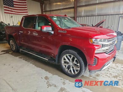 Czwarte zdjęcie samochodu z boku: 2021 CHEVROLET SILVERADO K1500 HIGH COUNTRY VIN:3GCUYHEL0MG186281 - miniatura
