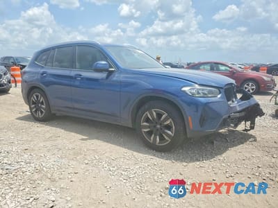 Czwarte zdjęcie samochodu z boku: 2022 BMW X3 SDRIVE30I VIN:5UX43DP09N9J50826 - miniatura