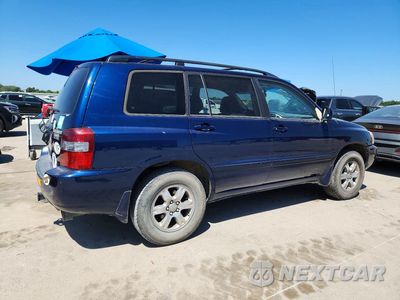 Trzecie zdjęcie samochodu z tyłu: 2004 TOYOTA HIGHLANDER BASE VIN:JTEEP21A440049773 - miniatura