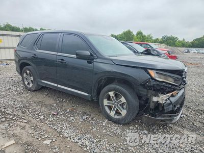 Czwarte zdjęcie samochodu z boku: 2025 HONDA PILOT EXL VIN:5FNYG1H46SB026540 - miniatura