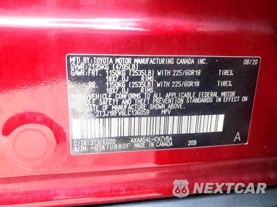 Zdjęcie 13 z 13 samochodu: 2020 TOYOTA RAV4 TRD OFF-ROAD VIN:2T3J1RFV6LC136059 - miniatura