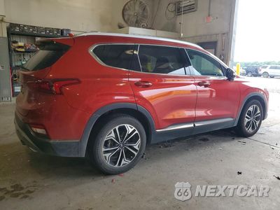 Trzecie zdjęcie samochodu z tyłu: 2019 HYUNDAI SANTA FE LIMITED 2.0T VIN:5NMS53AAXKH095026 - miniatura
