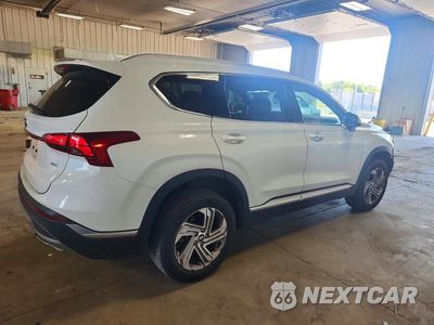 Trzecie zdjęcie samochodu z tyłu: 2021 HYUNDAI SANTA FE SEL VIN:5NMS2DAJ9MH347978 - miniatura